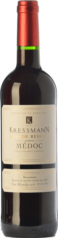 14,95 € Free Shipping | Red Wine Kressmann Grand Reserve — Long Barrel-Aged A.O.C. Médoc