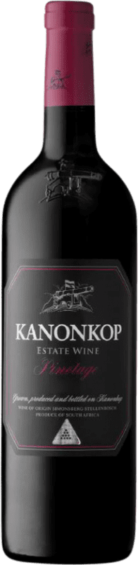 154,95 € | Vin Rouge Kanonkop Black — Édition Noire I.G. Stellenbosch Coastal Region Afrique du Sud Pinotage 75 cl