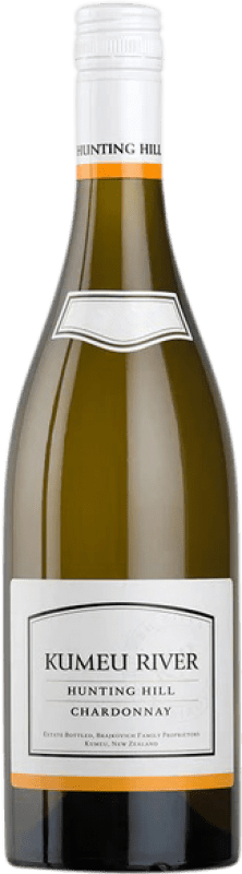 56,95 € | Белое вино Kumeu River Hunting Hill старения I.G. Auckland Окленд Новая Зеландия Chardonnay 75 cl