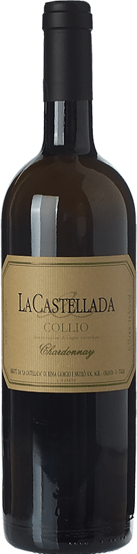 Envoi gratuit | Vin blanc La Castellada D.O.C. Collio Goriziano-Collio Frioul-Vénétie Julienne Italie Chardonnay 75 cl