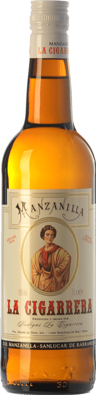 19,95 € Kostenloser Versand | Verstärkter Wein La Cigarrera Manzanilla Fina D.O. Manzanilla-Sanlúcar de Barrameda