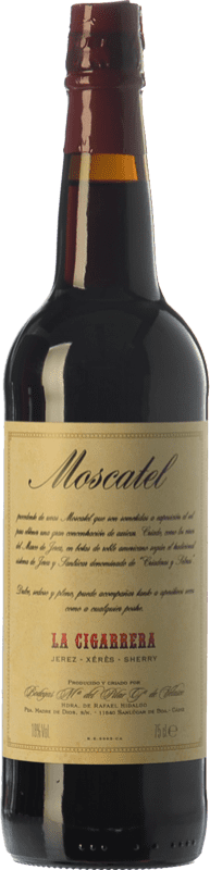 Free Shipping | Sweet wine La Cigarrera Moscatel Viejo D.O. Manzanilla-Sanlúcar de Barrameda Andalusia Spain Muscat of Alexandria 75 cl