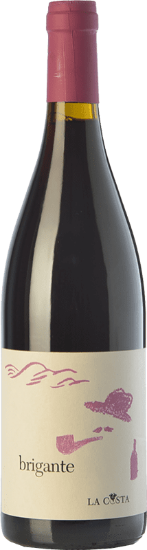 18,95 € Free Shipping | Red wine La Costa Brigante Rosso I.G.T. Terre Lariane Lombardia Italy Merlot, Pinot Black Bottle 75 cl