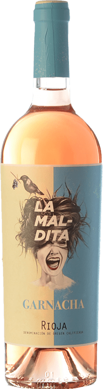 5,95 € Free Shipping | Rosé wine La Maldita D.O.Ca. Rioja The Rioja Spain Grenache Bottle 75 cl