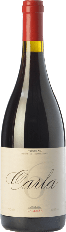 112,95 € | Red wine La Massa Carla 6 I.G.T. Toscana Tuscany Italy Sangiovese 75 cl