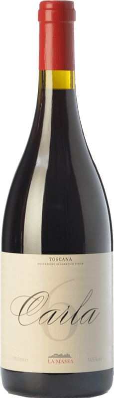 Бесплатная доставка | Красное вино La Massa Carla 6 I.G.T. Toscana Тоскана Италия Sangiovese — Санджовезе 75 cl