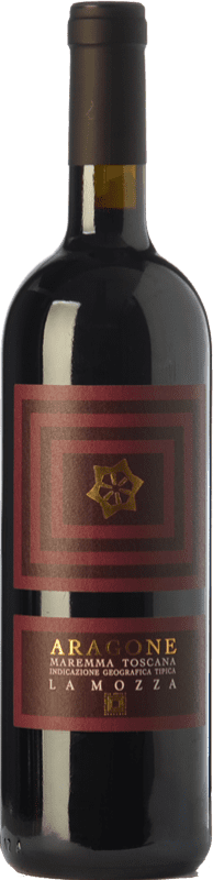 免费送货 | 红葡萄酒 La Mozza Aragone D.O.C. Maremma Toscana 托斯卡纳 意大利 Syrah — 西拉, Garnacha — 歌海娜, Cariñena — 佳丽酿, Sangiovese — 桑娇维塞 75 cl