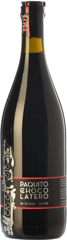 8,95 € | Red wine La Muntanya Paquito El Chocolatero Young D.O. Alicante Valencian Community Spain Grenache, Monastrell, Grenache Tintorera Bottle 75 cl