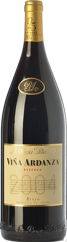 59,95 € | Red wine Rioja Alta Viña Ardanza Reserva 2008 D.O.Ca. Rioja The Rioja Spain Tempranillo, Grenache Magnum Bottle 1,5 L