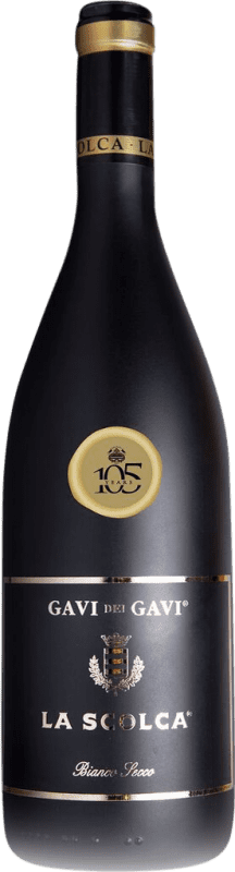 32,95 € | 白酒 La Scolca Etichetta Nera D.O.C.G. Cortese di Gavi 皮埃蒙特 意大利 Cortese 75 cl