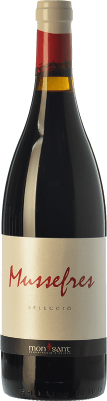 9,95 € | Red wine Serra d'Almos Mussefres Selecció Crianza D.O. Montsant Catalonia Spain Syrah, Cabernet Sauvignon, Carignan Bottle 75 cl