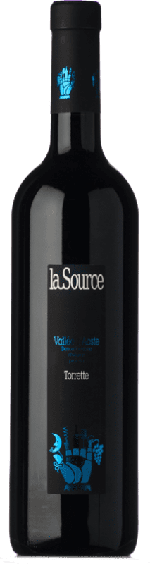 19,95 € | Red wine La Source Torrette D.O.C. Valle d'Aosta Valle d'Aosta Italy Fumin, Petit Rouge, Vien de Nus Bottle 75 cl