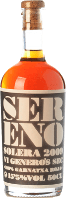 11,95 € | Fortified wine La Vinyeta Sereno Solera D.O. Empordà Catalonia Spain Grenache Grey Medium Bottle 50 cl