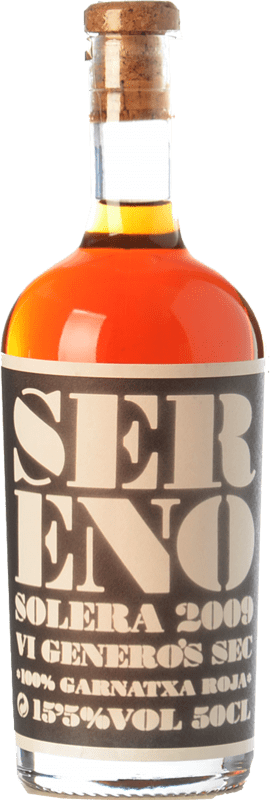 19,95 € Free Shipping | Fortified wine La Vinyeta Sereno Solera D.O. Empordà Medium Bottle 50 cl