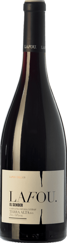 12,95 € | Red wine Lafou El Sender Joven D.O. Terra Alta Catalonia Spain Syrah, Grenache, Morenillo Bottle 75 cl