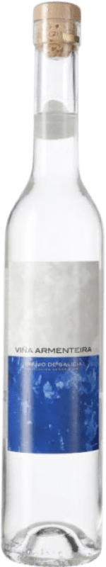 12,95 € Spedizione Gratuita | Grappa Orujo Lagar de Cervera Viña Armenteira Blanco D.O. Orujo de Galicia Bottiglia Medium 50 cl