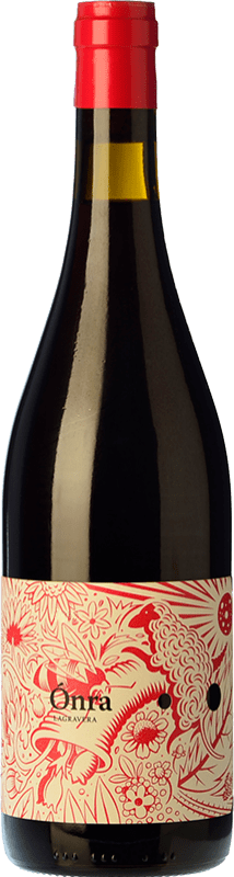 Free Shipping | Red wine Lagravera Ónra Negre Young D.O. Costers del Segre Catalonia Spain Merlot, Grenache, Cabernet Sauvignon Organic 75 cl