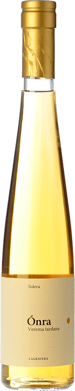 17,95 € Spedizione Gratuita | Vino dolce Lagravera Ónra Vi de Pedra Solera D.O. Costers del Segre Biologico Mezza Bottiglia 37 cl