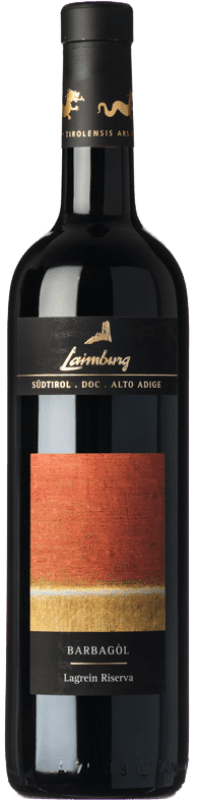 Бесплатная доставка | Красное вино Laimburg Barbagòl D.O.C. Alto Adige Трентино-Альто-Адидже Италия Lagrein — Лагрейн 75 cl