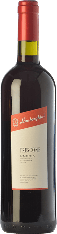 13,95 € | Красное вино Lamborghini Trescone I.G.T. Umbria Umbria Италия Merlot, Sangiovese, Ciliegiolo 75 cl