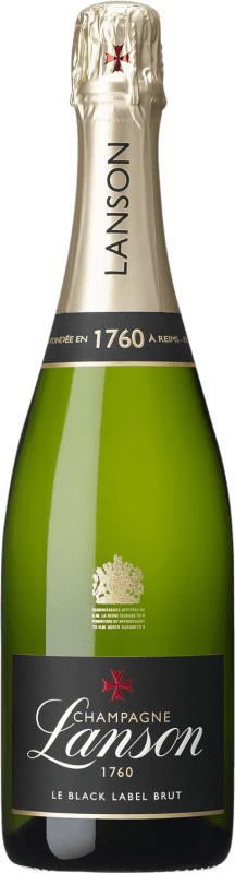 65,95 € Envoi gratuit | Vin Mousseux Blanc Lanson Black Label Brut A.O.C. Champagne
