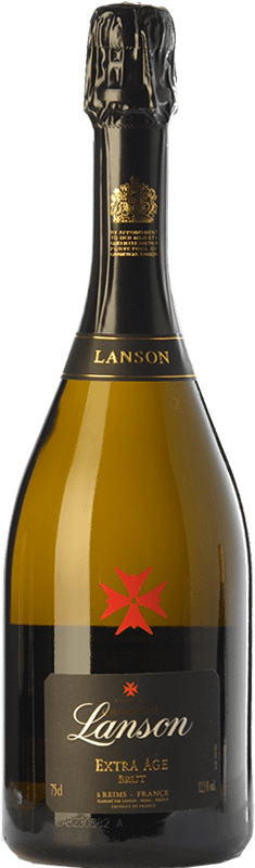 53,95 € 送料無料 | 白のスパークリングワイン Lanson Extra Âge Extra Brut — エクストラ・ブリュット A.O.C. Champagne