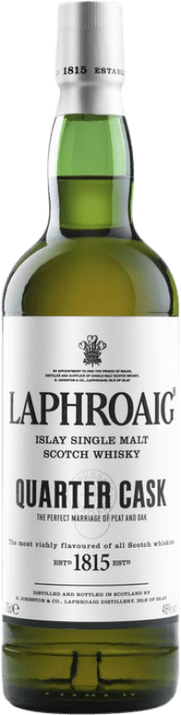 Free Shipping | Whisky Single Malt Laphroaig Quarter Cask Islay United Kingdom 70 cl