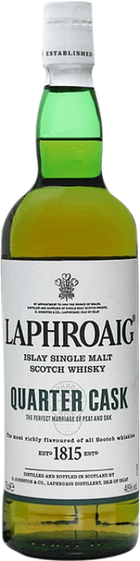 Envoi gratuit | Single Malt Whisky Laphroaig Quarter Cask Islay Royaume-Uni 70 cl