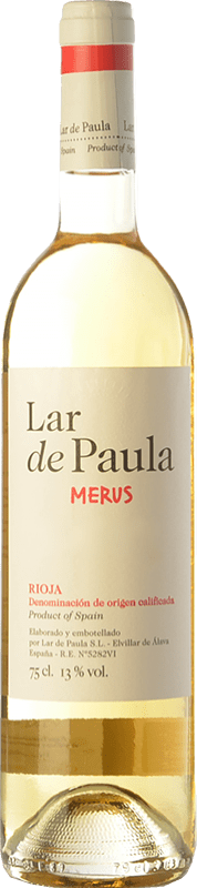 6,95 € 送料無料 | 白ワイン Lar de Paula Merus Crianza — クリアンサ D.O.Ca. Rioja