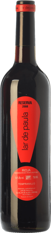 12,95 € Kostenloser Versand | Rotwein Lar de Paula Reserve — Gereift D.O.Ca. Rioja