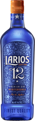 Genever Gin Larios 12 Botánicos Premium, Mediterranean — Mediterrânica 70 cl Flor de Azahar — Flor de Laranjeira