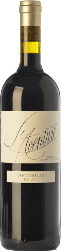 免费送货 | 红葡萄酒 L'Aventure Optimus Crianza — 陈酿 I.G. Paso Robles 帕索罗布斯 美国 Syrah — 西拉, Cabernet Sauvignon — 赤霞珠, Petit Verdot 75 cl