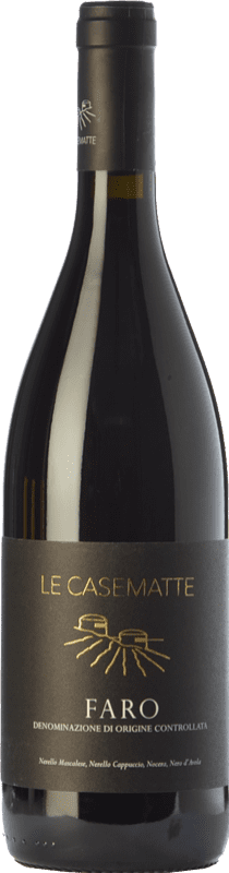 27,95 € | Vinho tinto Le Casematte D.O.C. Faro Sicília Itália Nero d'Avola, Nerello Mascalese, Nerello Cappuccio, Nocera 75 cl