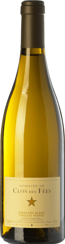 33,95 € Бесплатная доставка | Белое вино Le Clos des Fées Grenache Blanc Vieilles Vignes старения I.G.P. Vin de Pays Côtes Catalanes