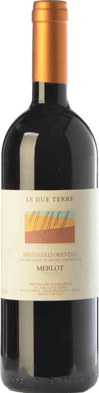 43,95 € | Красное вино Le Due Terre D.O.C. Colli Orientali del Friuli Фриули-Венеция-Джулия Италия Merlot 75 cl