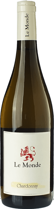 Envío gratis | Vino blanco Le Monde D.O.C. Friuli Grave Friuli-Venezia Giulia Italia Chardonnay 75 cl