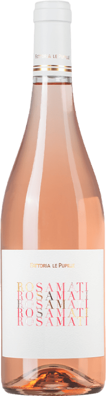 Kostenloser Versand | Rosé-Wein Le Pupille RosaMati I.G.T. Toscana Toskana Italien Syrah 75 cl