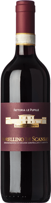 12,95 € | Red wine Le Pupille D.O.C.G. Morellino di Scansano Tuscany Italy Grenache, Sangiovese, Malvasia Black Bottle 75 cl