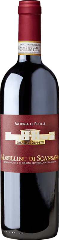 22,95 € Spedizione Gratuita | Vino rosso Le Pupille D.O.C.G. Morellino di Scansano