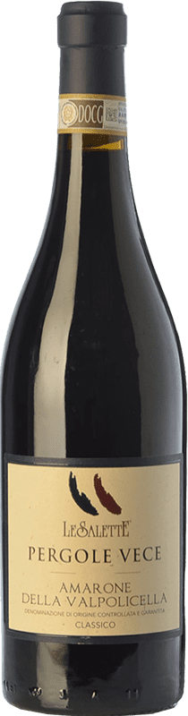 97,95 € | 红酒 Le Salette Pergole Vece D.O.C.G. Amarone della Valpolicella 威尼托 意大利 Corvina, Rondinella, Corvinone, Oseleta, Croatina 75 cl