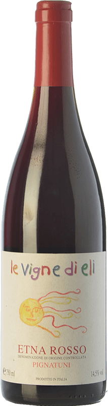 47,95 € | Красное вино Le Vigne di Eli Rosso Pignatuni D.O.C. Etna Сицилия Италия Nerello Mascalese, Nerello Cappuccio 75 cl