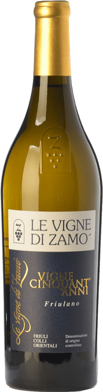 25,95 € | Белое вино Zamò Vigne Cinquant' Anni D.O.C. Colli Orientali del Friuli Фриули-Венеция-Джулия Италия Friulano 75 cl
