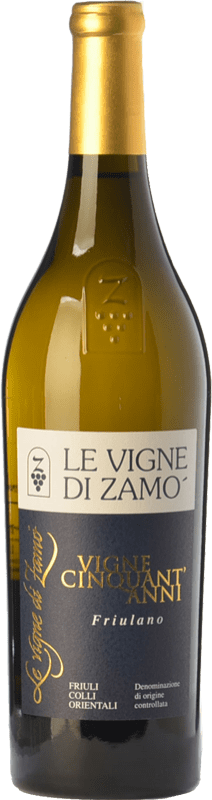 24,95 € Бесплатная доставка | Белое вино Zamò Vigne Cinquant' Anni D.O.C. Colli Orientali del Friuli