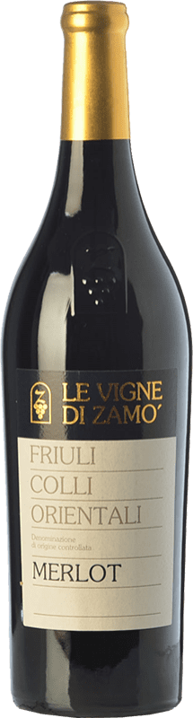 18,95 € | Красное вино Zamò D.O.C. Colli Orientali del Friuli Фриули-Венеция-Джулия Италия Merlot 75 cl