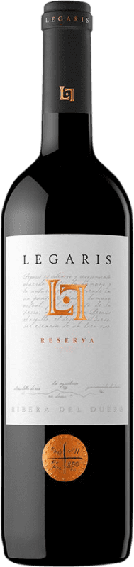 Бесплатная доставка | Красное вино Legaris Резерв D.O. Ribera del Duero Кастилия-Леон Испания Tempranillo 75 cl