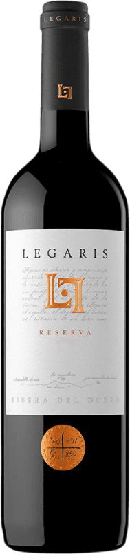 29,95 € | Red wine Legaris Reserva D.O. Ribera del Duero Castilla y León Spain Tempranillo Bottle 75 cl