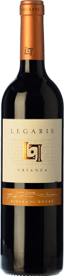 Envío gratis | Vino tinto Legaris Crianza D.O. Ribera del Duero Castilla y León España Tempranillo, Cabernet Sauvignon 75 cl