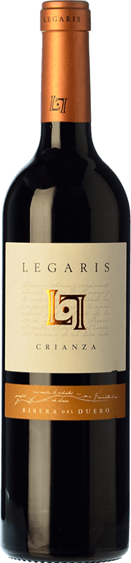18,95 € | Red wine Legaris Aged D.O. Ribera del Duero Castilla y León Spain Tempranillo, Cabernet Sauvignon Bottle 75 cl