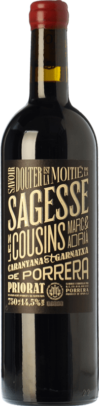 36,95 € Spedizione Gratuita | Vino Rosso Les Cousins La Sagesse Crianza — Invecchiato in Botte D.O.Ca. Priorat