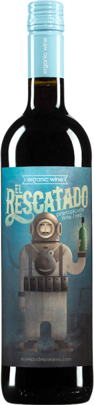 17,95 € Envio grátis | Vinho Tinto Leyenda del Páramo El Rescatado Jovem D.O. León Eco — Biológico